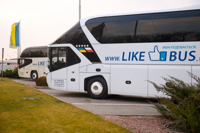 Автобус LIKEBUS на рейсі Київ - Прага