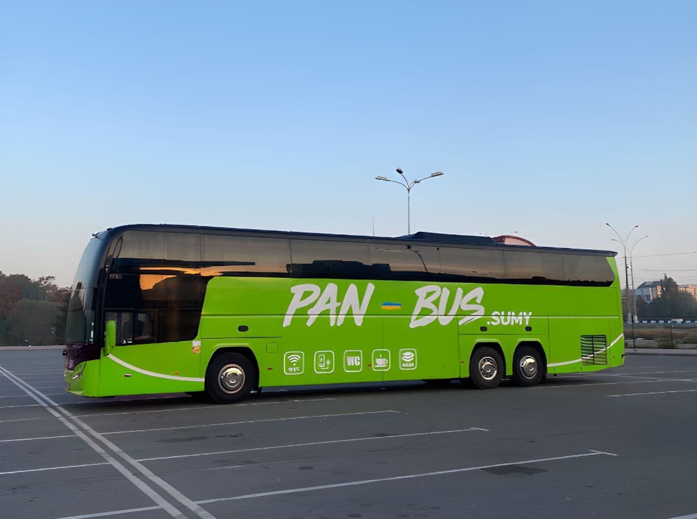 Автобус перевізника ПАН-БУС