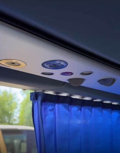 Система кондиціонування повітря в автобусі BTA BUS забезпечує комфортну температуру під час міжнародних рейсів Україна — Європа з atatickets.com.