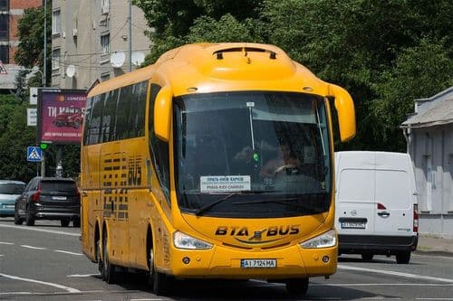Автобус перевізника BTA BUS на міжнародному маршруті між Україною та Європою — актуальний розклад і квитки на atatickets.com.