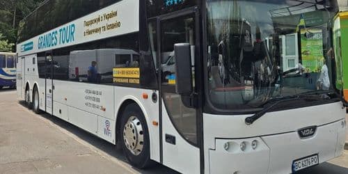 Автобус Grandes Tour VDL з WiFi на рейсі Україна — Німеччина — Іспанія: купити квиток на atatickets.com