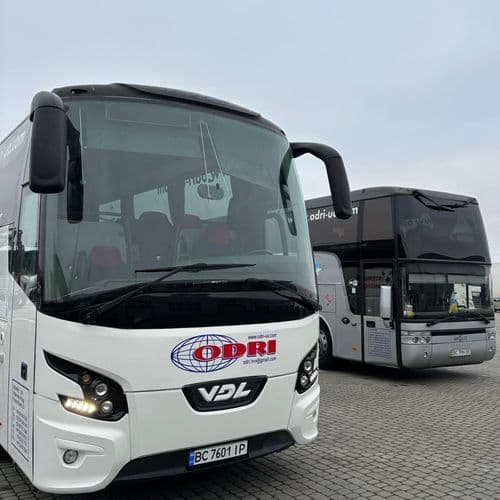 Автобус ODRI для далеких поїздок Європою