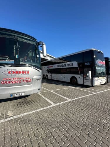 Автобуси ODRI для подорожей до Італії та Іспанії